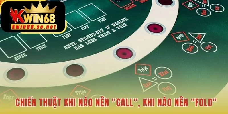 Bí quyết ra quyết định "Call" hay "Fold" trong Casino Holdem