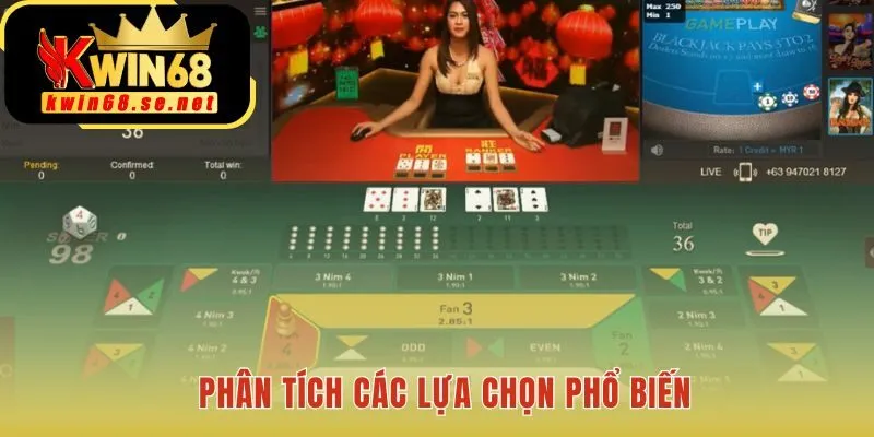 Phân tích lựa chọn cược định hình chiến thuật fan tan 4 môn